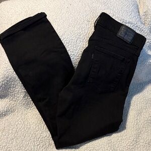 Levi's Women's Jet Black Skinny Jeans